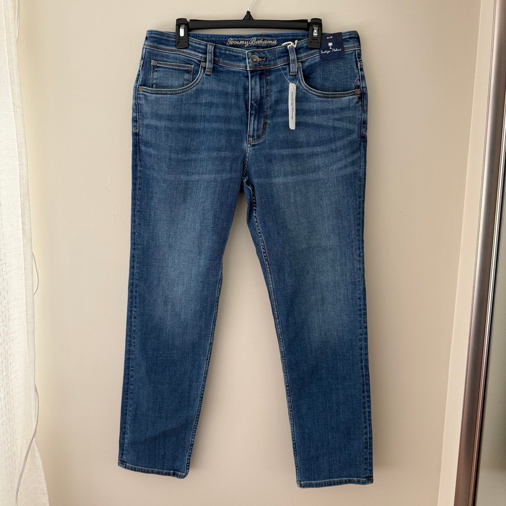 Tommy Bahama Indigo Palms Jeans 34x32 Medium Indigo Wash ST124495